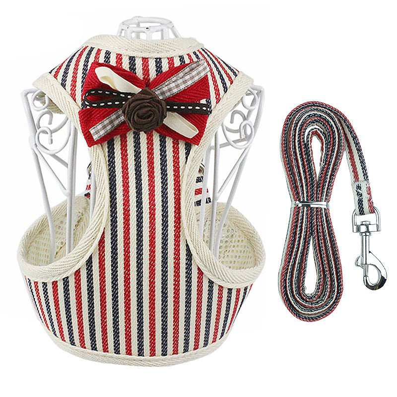 Pet Vest Type Chest Strap Harness Leash