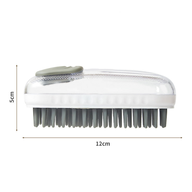 Silicone Foam Massage Bath Cleaning Pet Brush