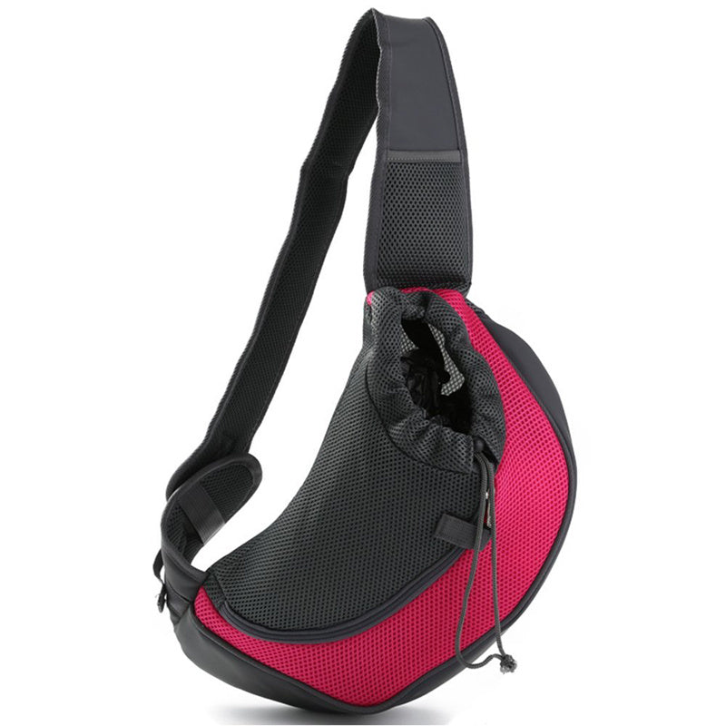 Mesh Oxford Pet Carrier Shoulder Sling Travel Tote Bag