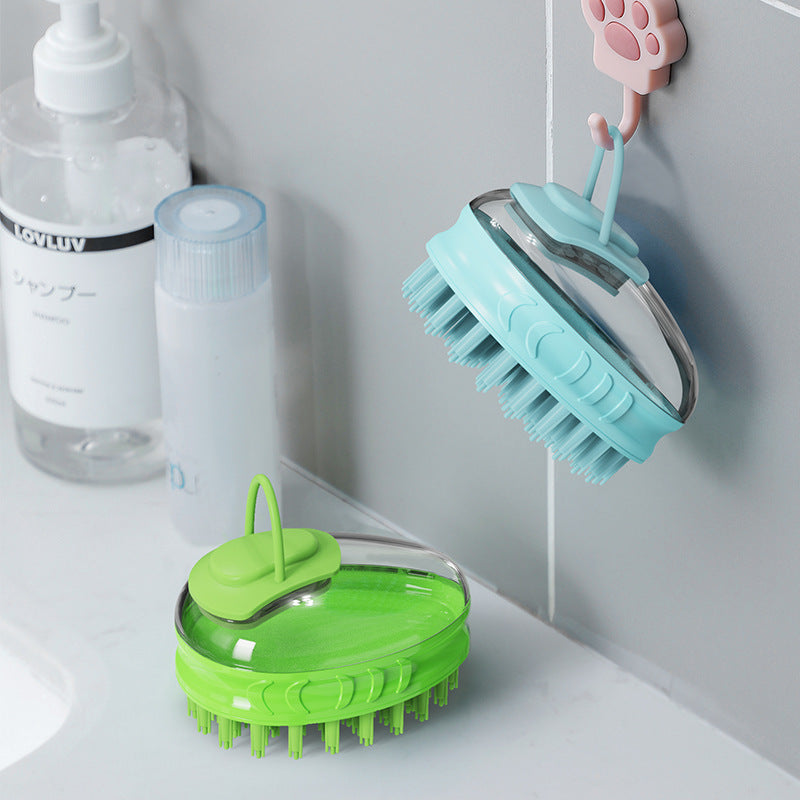 Massage Bath Rub Grooming Pet Brush