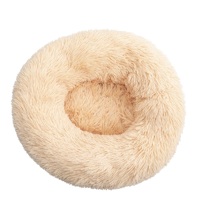 Round Cotton Winter Warm Sleeping Pet Bed