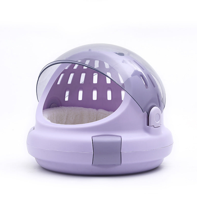 Panoramic Space Capsule Pet Carrier With Cushion Travel Bag