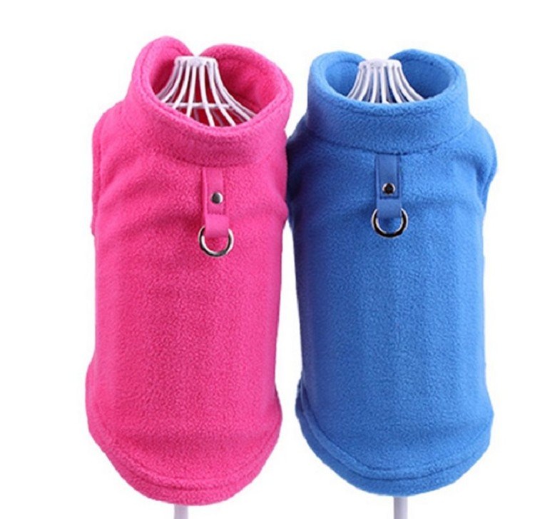 Fleece Coat Vest Jacket Small Pet Apparel