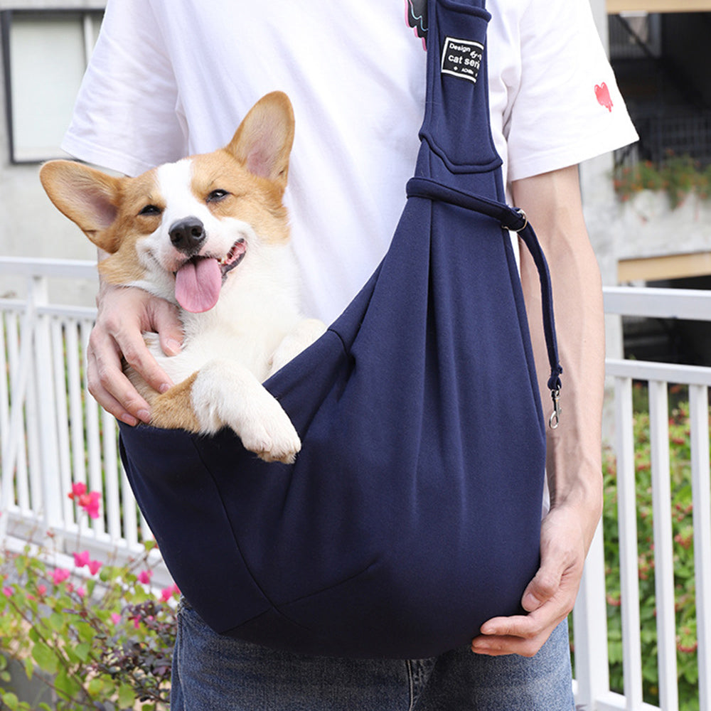 Comfortable Cotton Pet Carrier Shoulder Travel Tote Bag