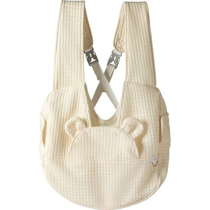 Breathable Pet Backpack Carrier Chest Travel Comfort Bag