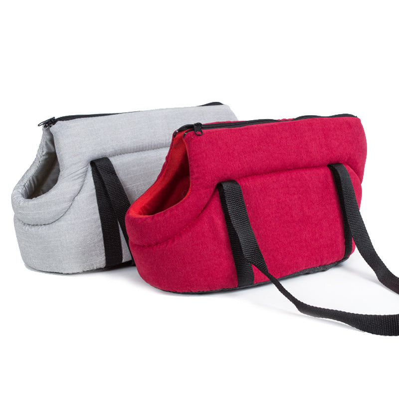 Breathable Mesh Pet Carrier Foldable Travel Handbag Bag