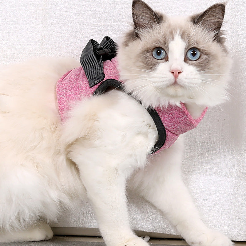 Breathable Lightweight Pet Chest Strap Lace Leash System
