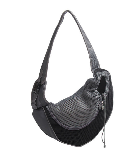 Mesh Oxford Pet Carrier Shoulder Sling Travel Tote Bag