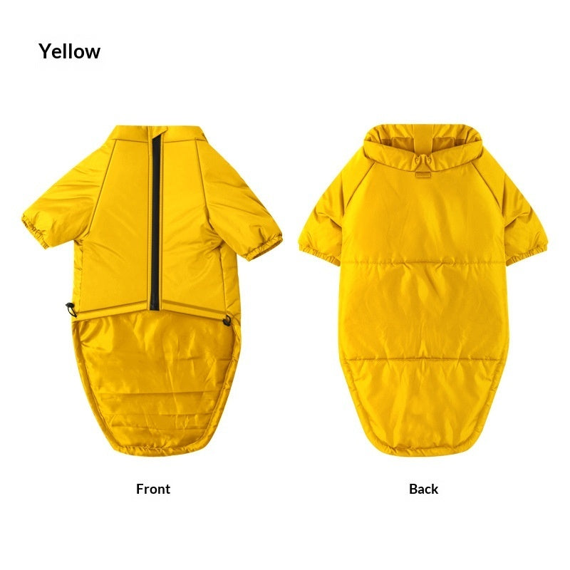 Cotton Pet Two Leg Warm Jacket Outfit