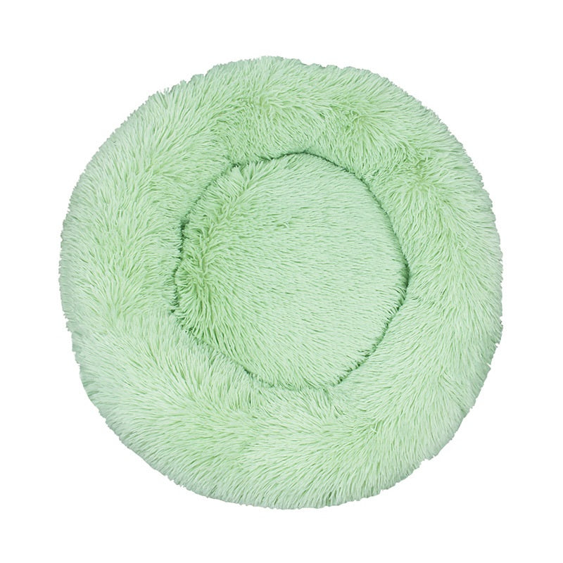 Round Cotton Winter Warm Sleeping Pet Bed