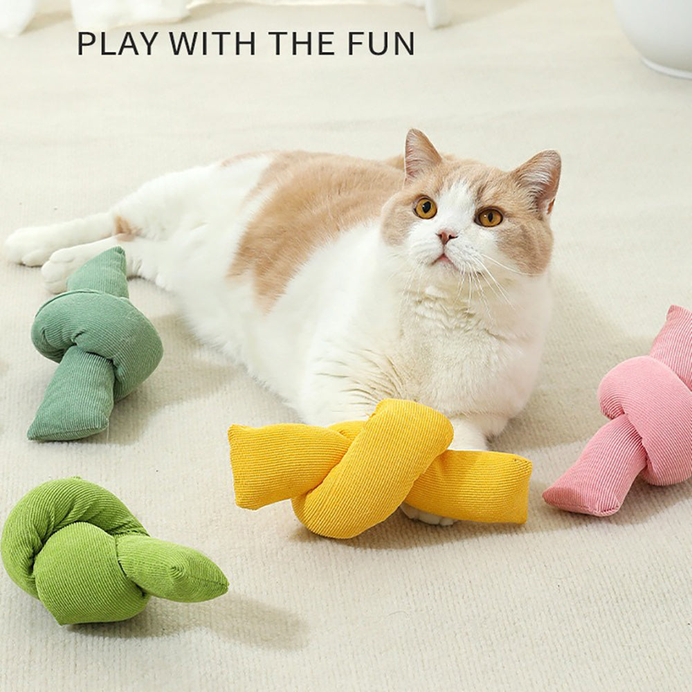 Natural Cotton Knot Tug Rope Interactive Pet Toy