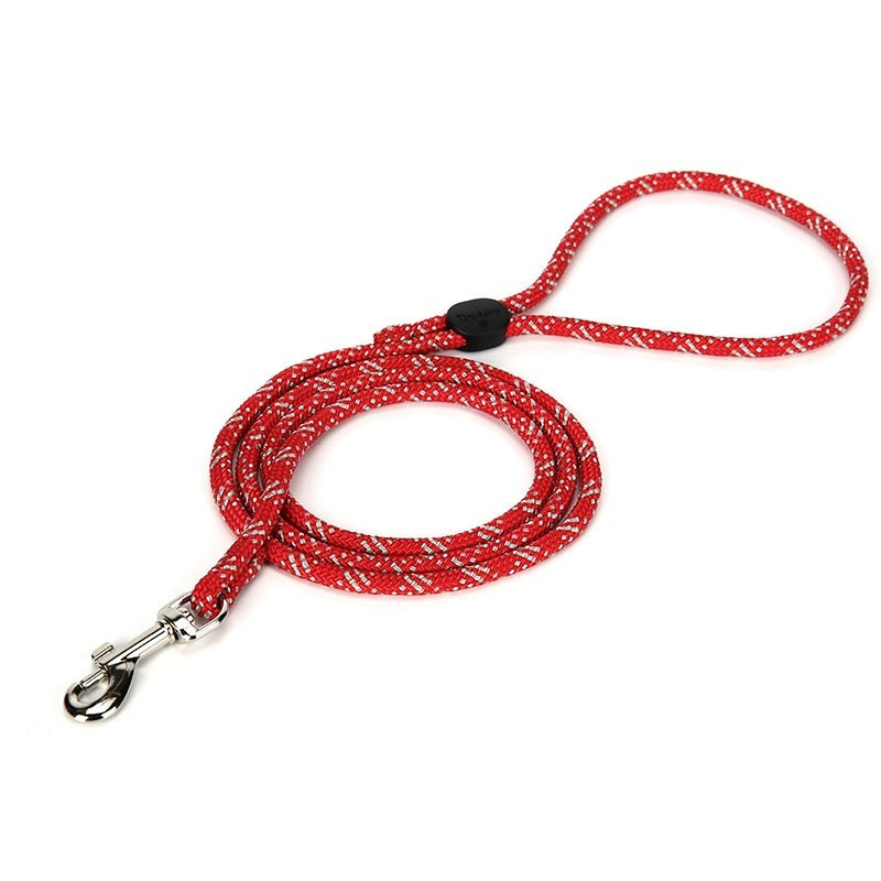 Colorful Adjustable Sliding Pet Leash Control Rope Lead