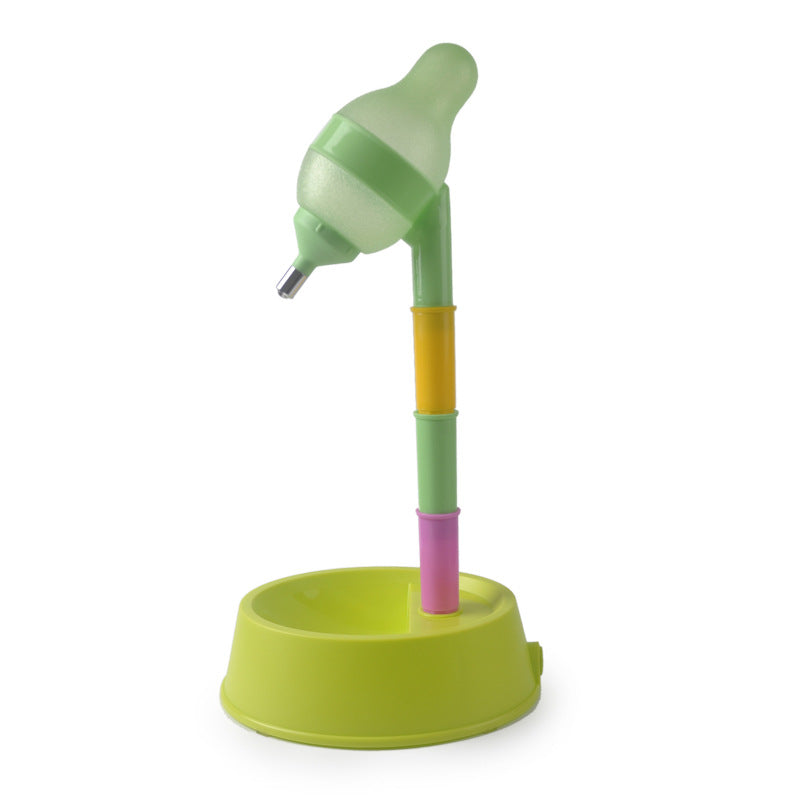 Adjustable Height Automatic Water Dispenser Pet Feeder Bowl