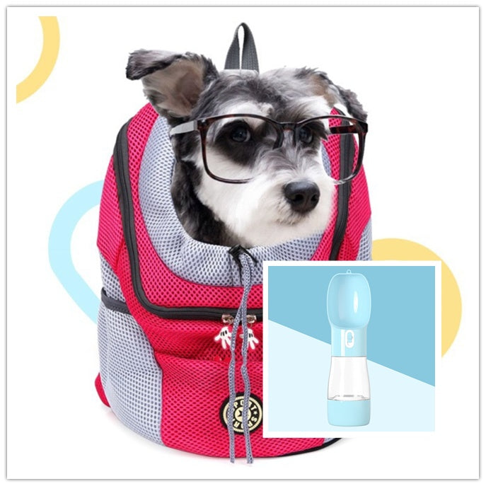 Portable Outdoor Pet Backpack Carrier Travel Bag