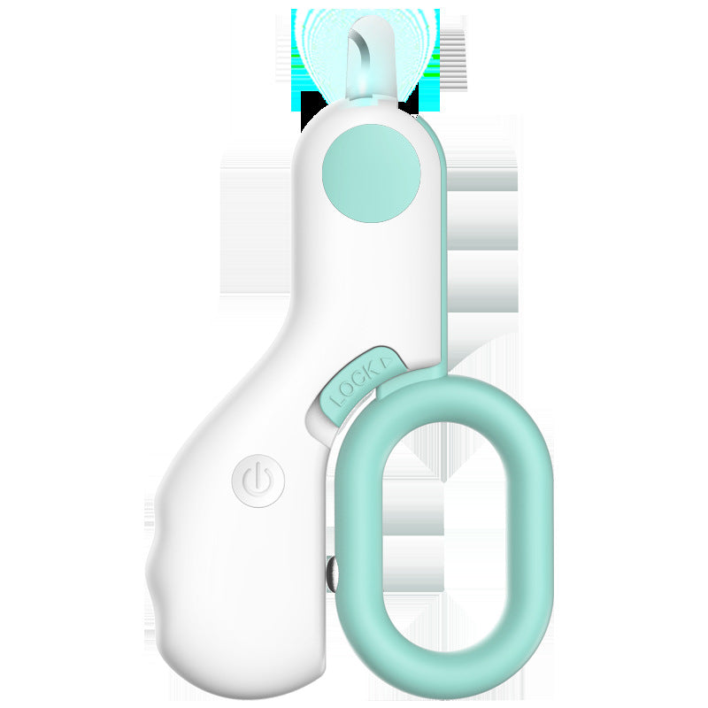 LED Illuminated Pet Mini ABS Nail Trimmer Tool
