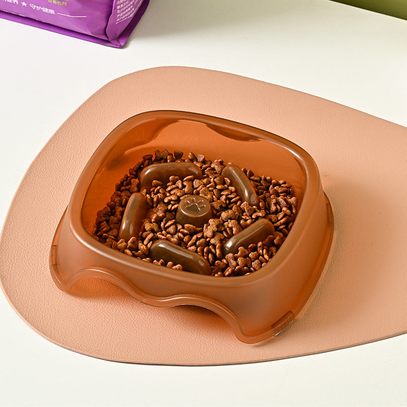 Anti Choking Slow Feeding Water Bowl Pet Dish
