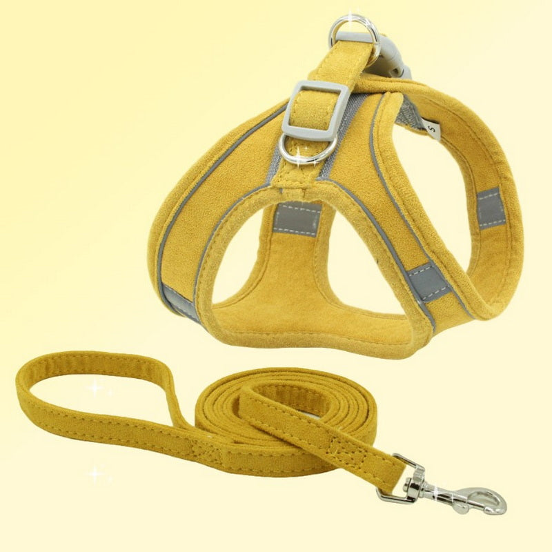Pet Vest Type Chest Harness And Leash
