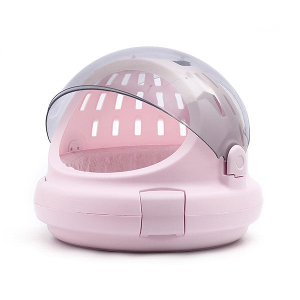 Panoramic Space Capsule Pet Carrier With Cushion Travel Bag