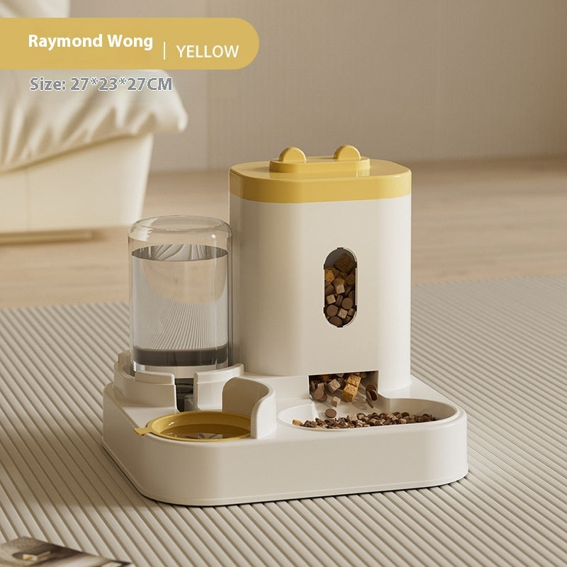 Automatic Pet Feeder And Water Bowl Set