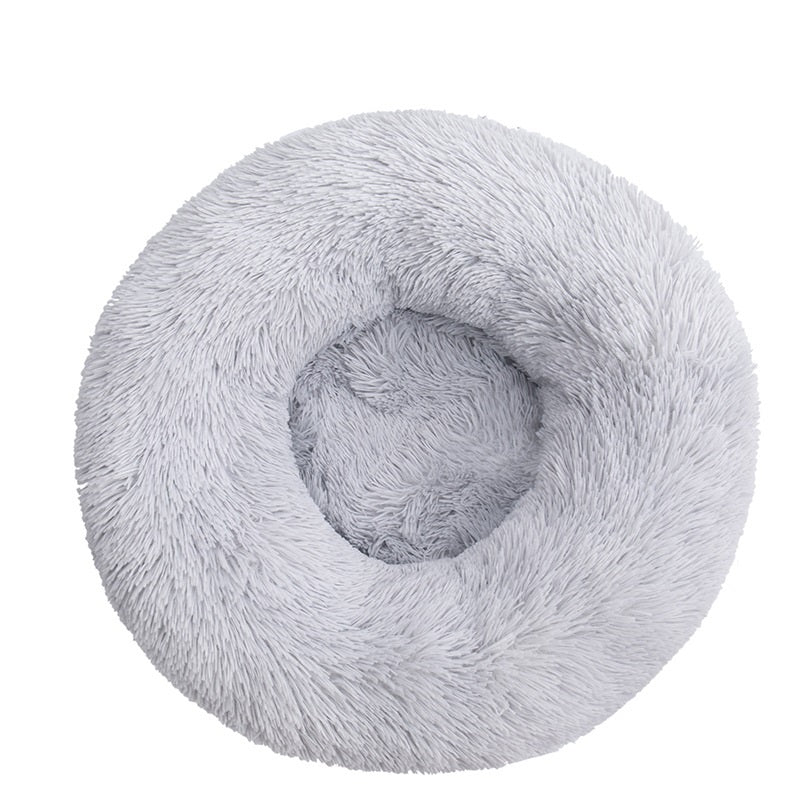 Round Cotton Winter Warm Sleeping Pet Bed