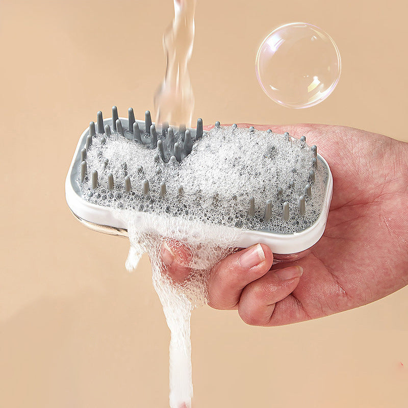 Silicone Foam Massage Bath Cleaning Pet Brush