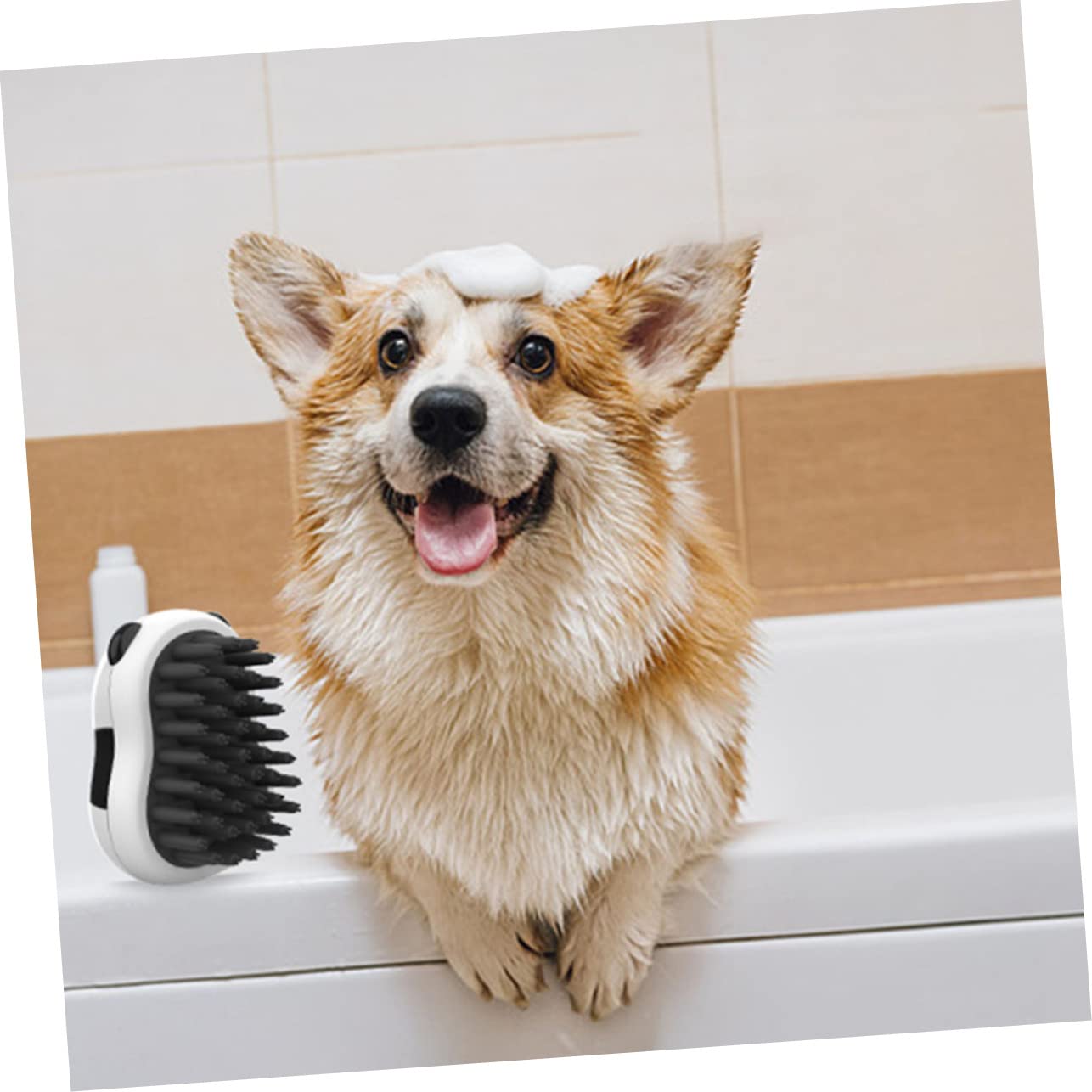Grooming Glove Hair Removal Bath Cleaning Pet Brush