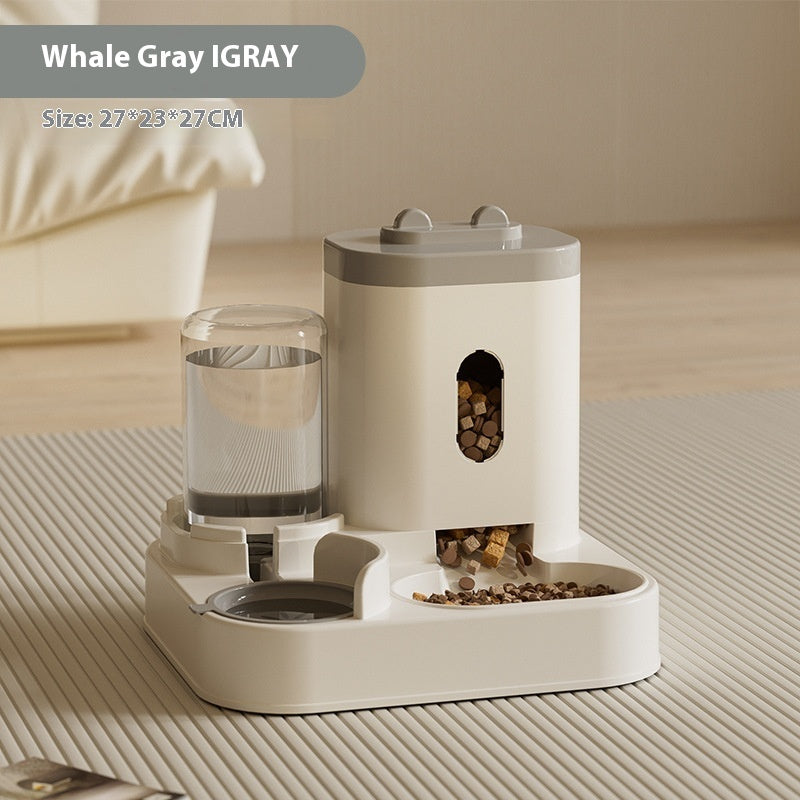 Automatic Pet Feeder And Water Bowl Set