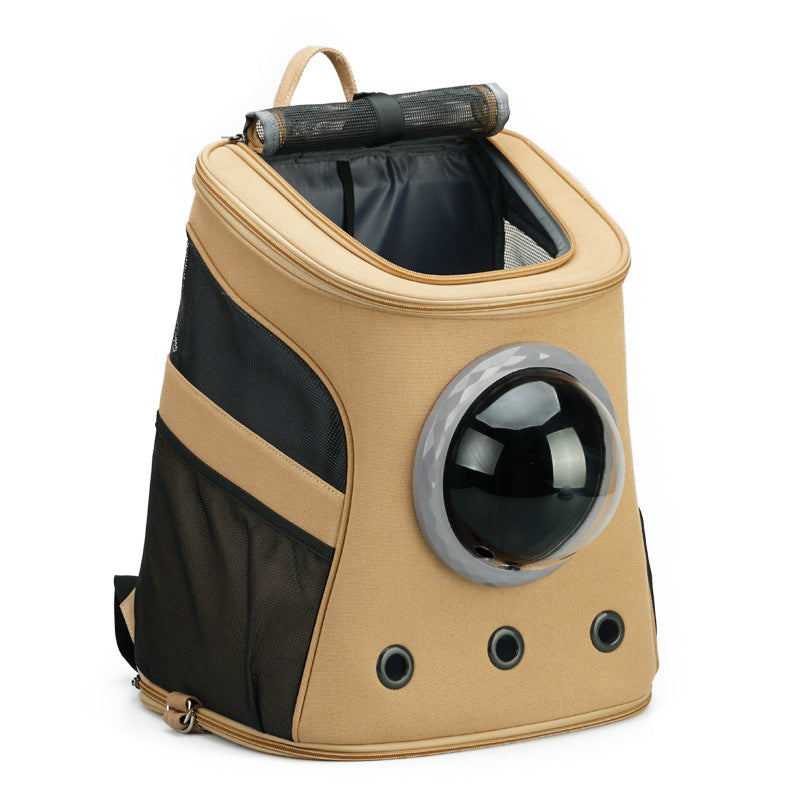 Portable Pet Backpack Carrier For Medium Sized Pets