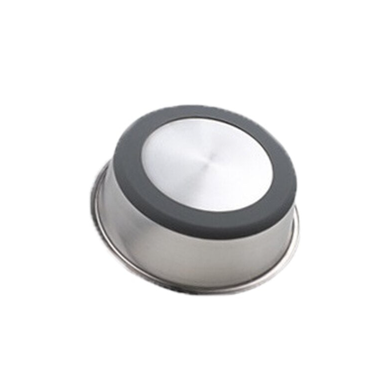 Pet Silicone Stainless Steel Feeding And Drinking Bowl