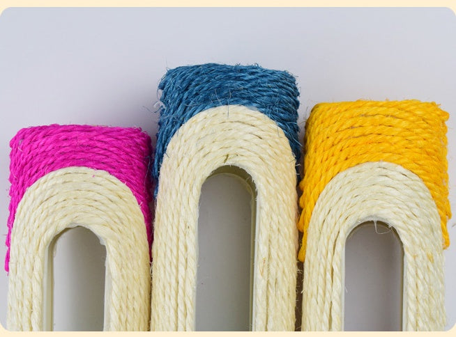 Long Sisal Drum Scratching Interactive Pet Toy