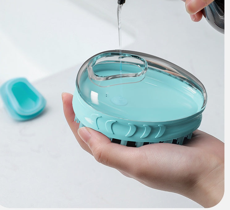 Massage Bath Rub Grooming Pet Brush