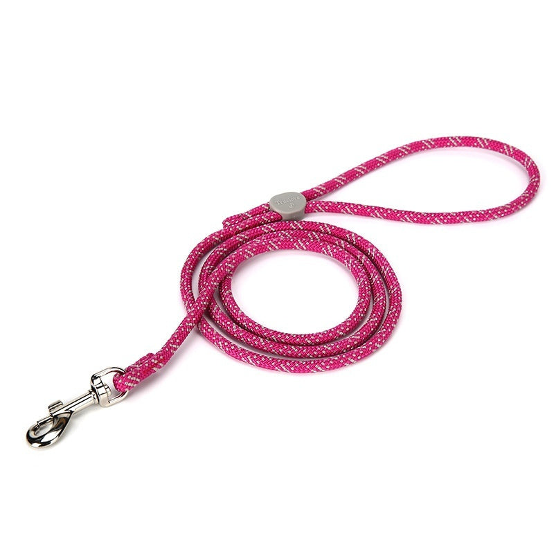 Colorful Adjustable Sliding Pet Leash Control Rope Lead