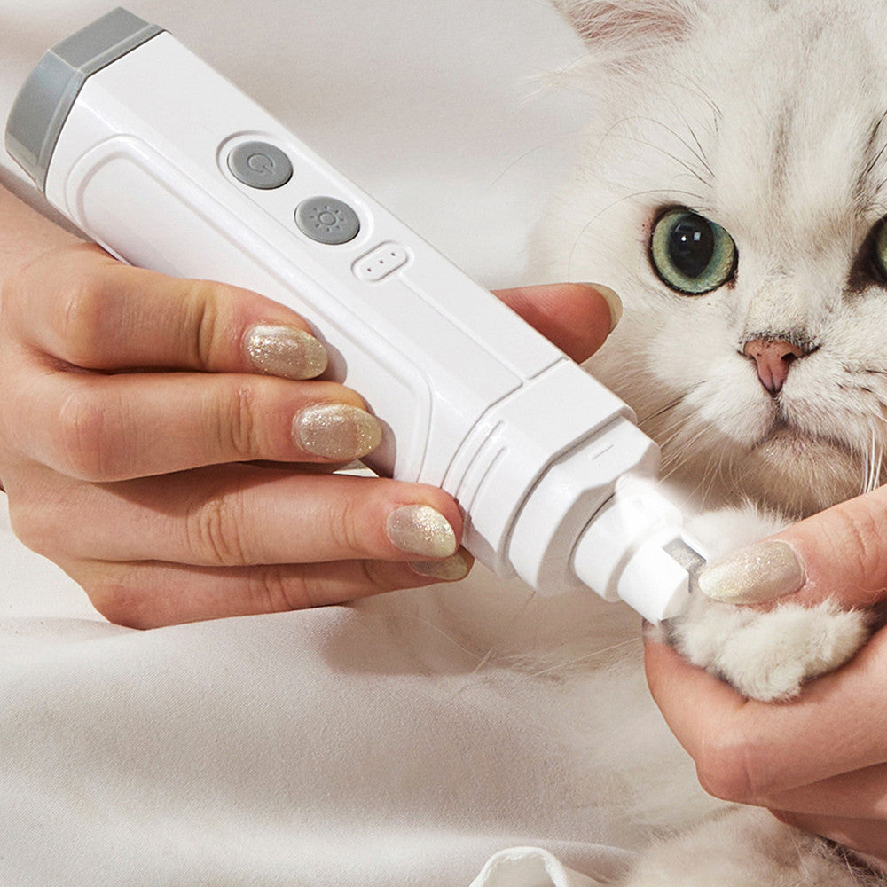 P3 Pet Nail Piercing Device Dual Lamp Automatic Trimmer