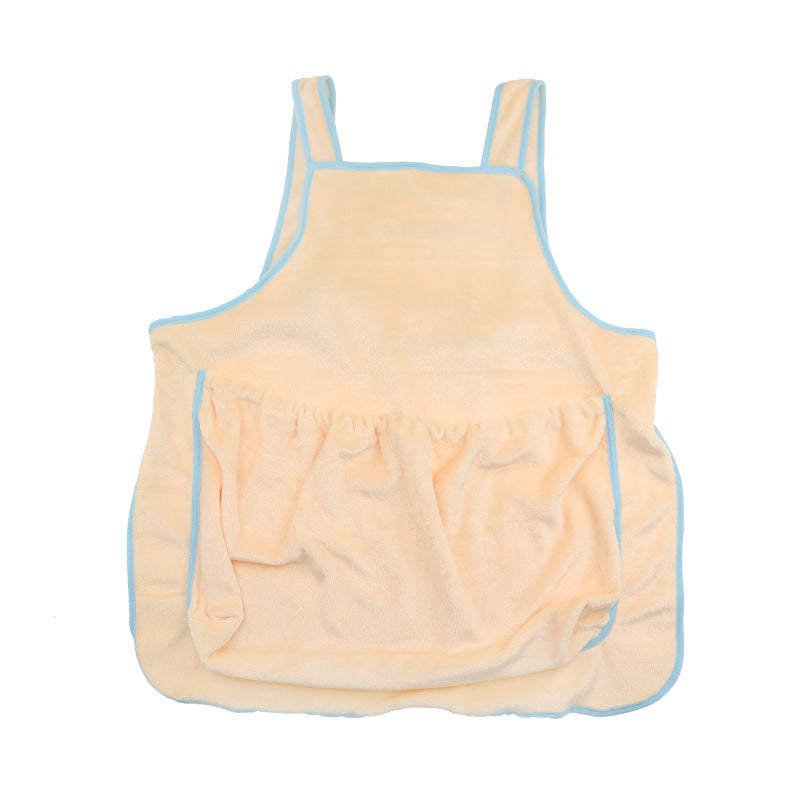 Plush Pet Carrier Chest Apron Sleeping Pouch Travel Bag