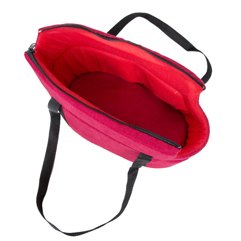 Breathable Mesh Pet Carrier Foldable Travel Handbag Bag