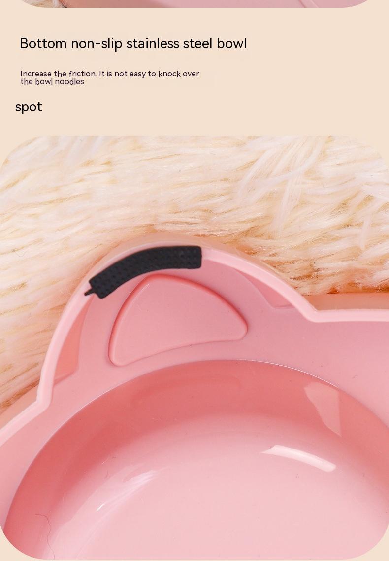 Pet Feeding And Drinking Rice Bowl Basin Dish