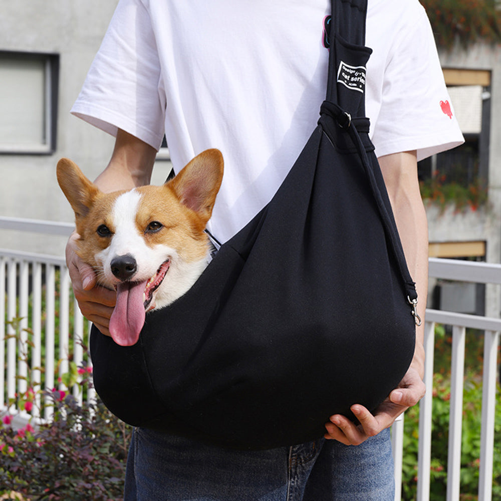 Comfortable Cotton Pet Carrier Shoulder Travel Tote Bag